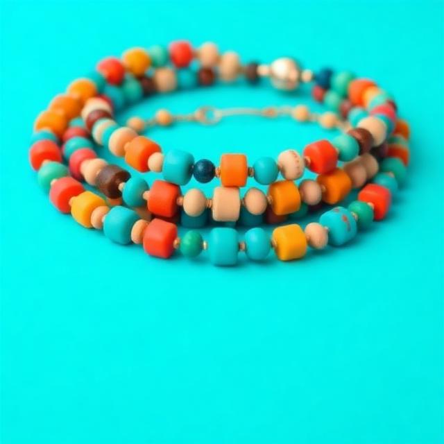 Beaded jewelry set