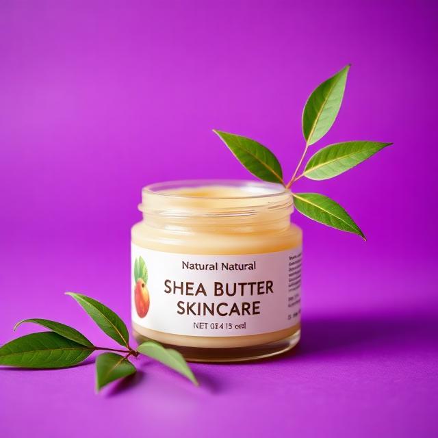 Shea butter jar